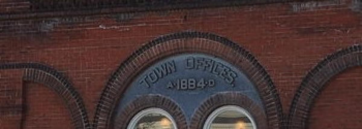 old town office building on main street